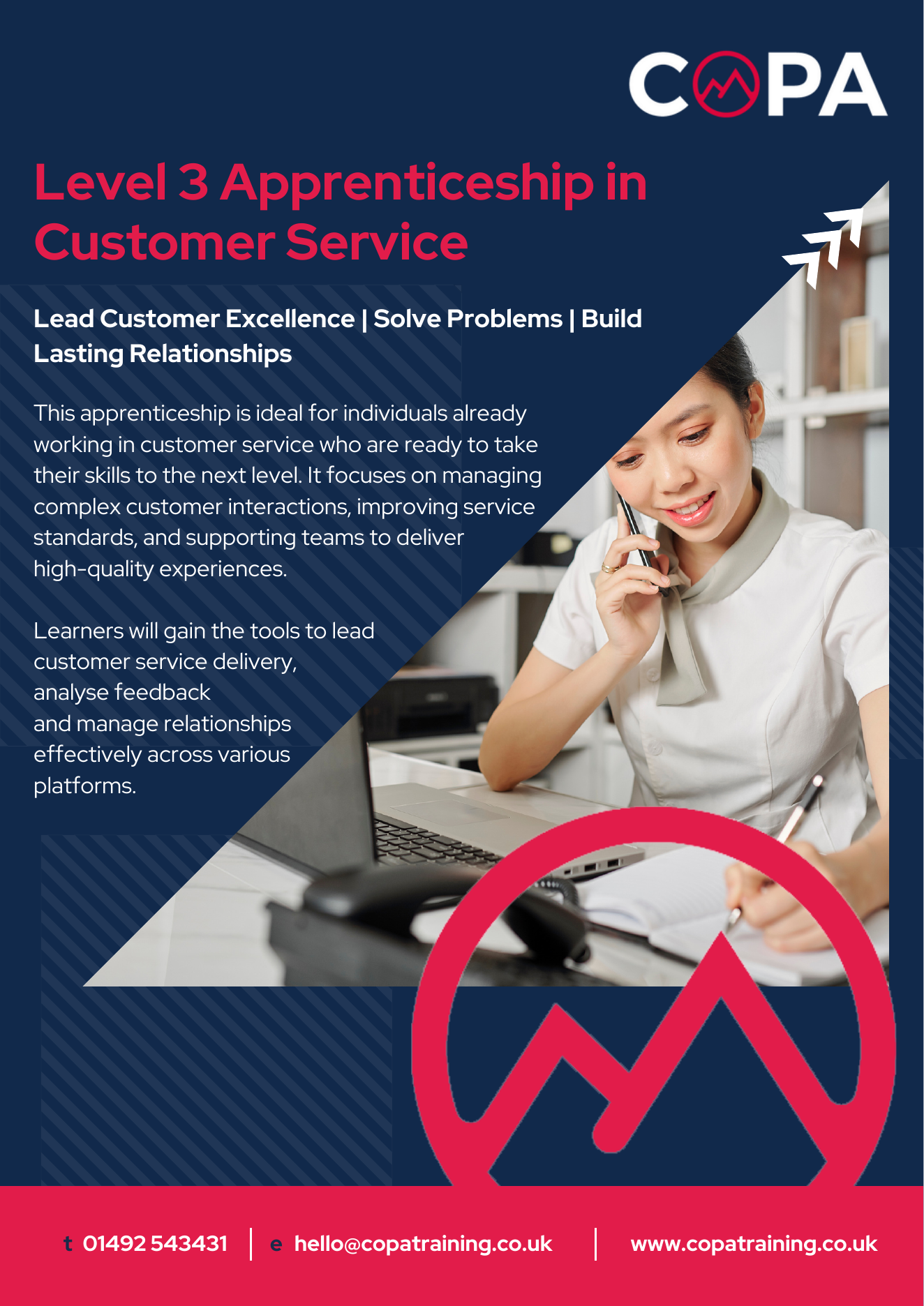 Apprenticeship in Customer Service PDF first page